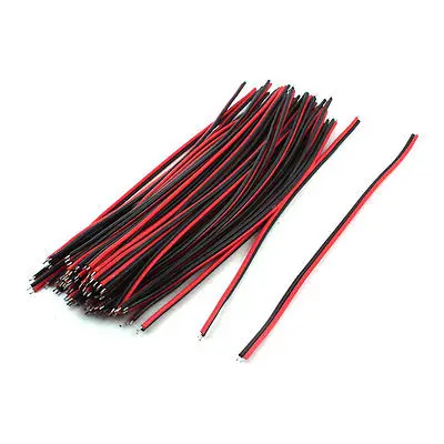 

60 Pairs Flexible Tin Plated Breadboard Testing Jumper Wire 15cm Length