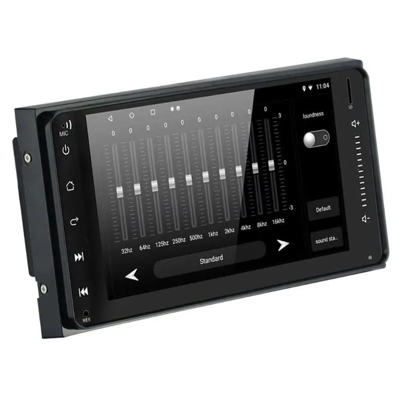 7 дюймов Android 8,1 автомобильный стерео gps Bluetooth AM FM RDS MP5 плеер для Toyota