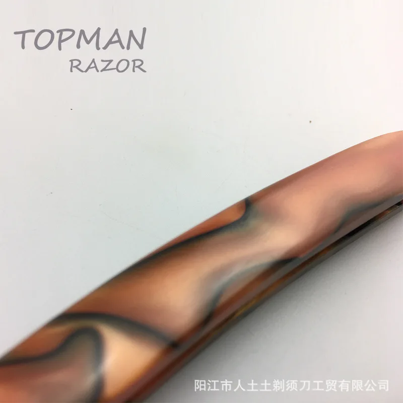 Red Razor Shaving Knife Hairdressing Scraper Black Knife Frame Eyebrow Knife Shaving Sweat Knife G1105 4