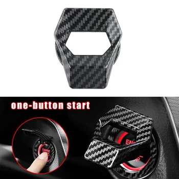 

New Arrival High Quality Universal Car Engine Start Stop Push Button Switch Cover Decorative Trim Sticker