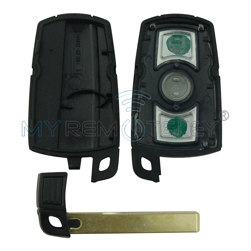 Чехол для смарт ключа Remtekey с 3 кнопками автомобильного bmw KR55WK49127 E36 E87 E90 E91