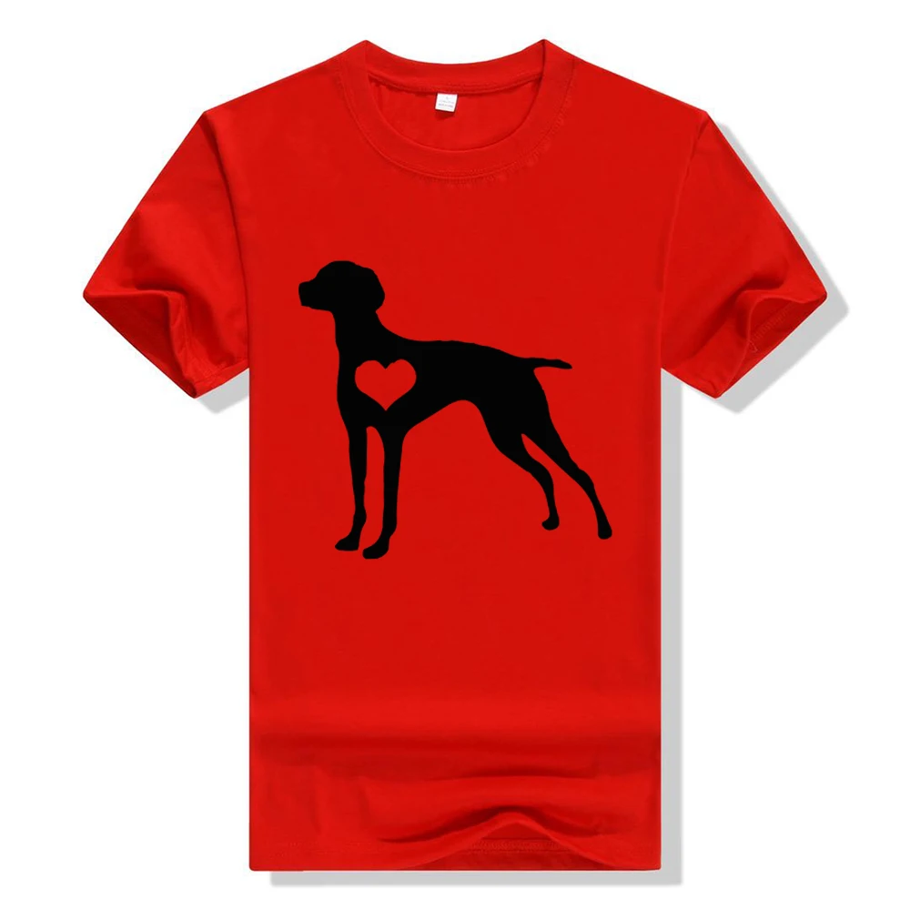 

Punk Hip Hop Beautiful Vintage T Shirt Minimalism Vogue New Women T-shirt Vizsla Plus Size Round Neck Popular Tshirt
