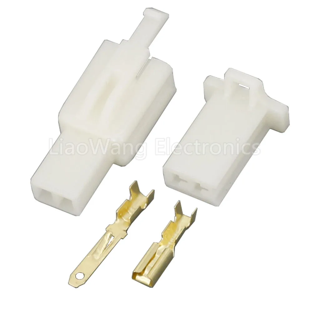 Description Picture 3 of item5/10 Sets 2 Pin 2.8mm Wire Harness Motorcycle Sensor Connector Automotive Cable Socket 6030-2991 6040-2111 DJ7021A-2.8-11/21