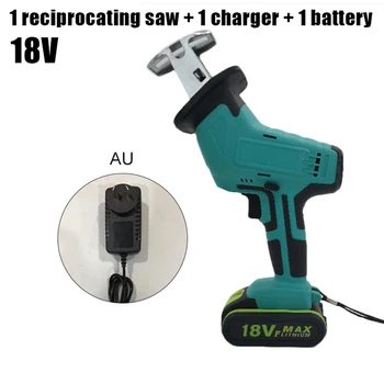 

18V Mini Reciprocating Electric Saw Rechargeable Li-ion Battery Handheld Tool Reciprocating Saw Brand New And High Quality