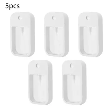 

5pcs 38ml Empty Spray Bottle Set Alcohol Disinfectant Hand Sanitizer Perfume Dispenser Portable Refillable Container