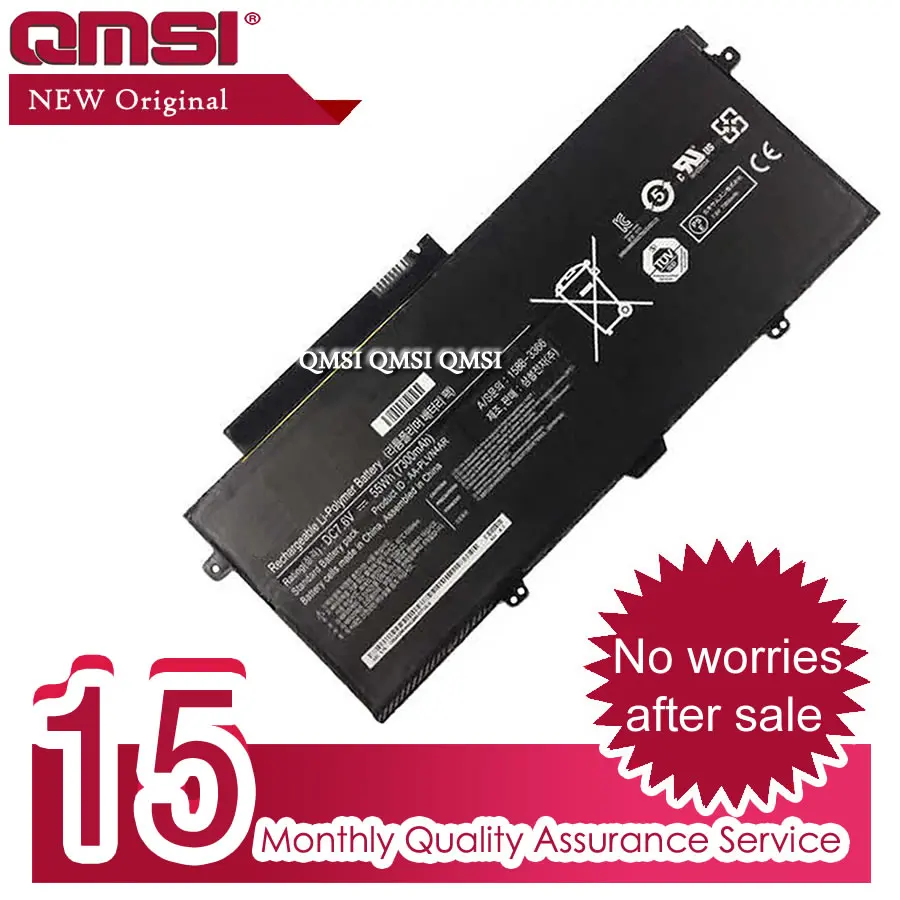 QMSI 7 6 V 55wh 7300 мА/ч оригинал AA-PLVN4AR батарея относится к SAMSUNG NP-940X3G NP-910S5J NP-930X3G 3X940G NP910S5J