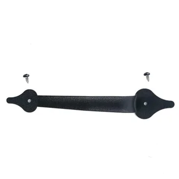 

4pcs 28.5cm Steel Sliding Barn Door Pull Handles Gate Handles Frosted Black