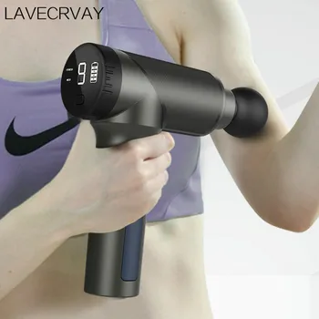 

High Frequency Massage Gun Muscle Relax Body Relaxation Electric Massager With Portable For Fitness Relax Legs Arms Waist Hand