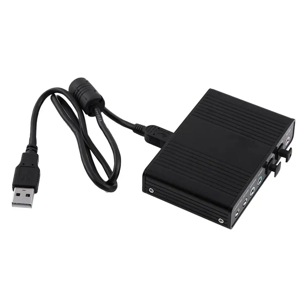 5 1 канальная звуковая карта USB внешний цифровой оптический SPDIF аудио выход