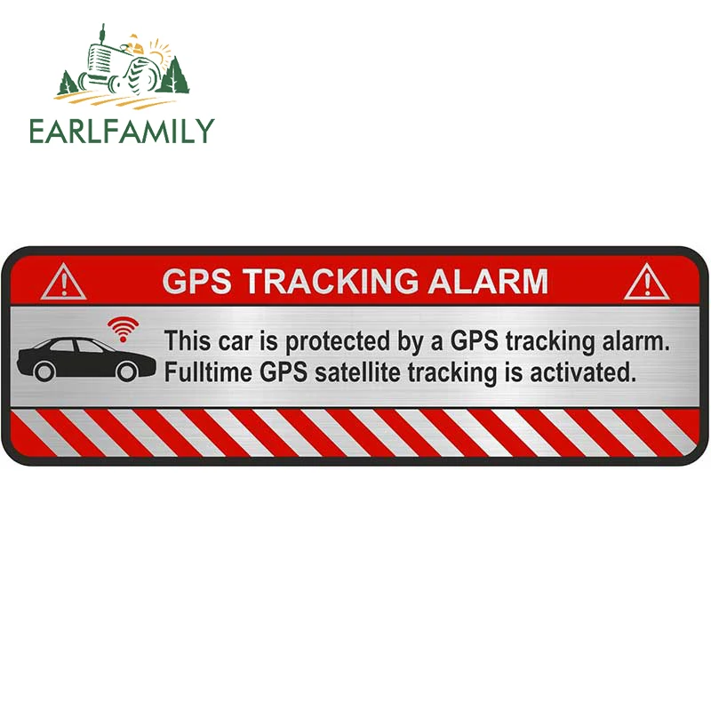 EARLFAMILY 13 см x 4 для Gps-трекера автомобильные наклейки модные виниловая