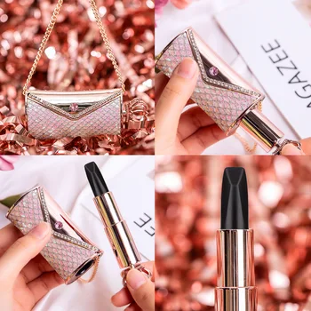 

Three color lipstick lasting brocade carp waterproof matte color bag web celebrity flat price