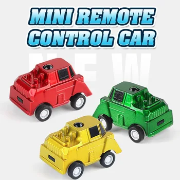 

Mini Remote Control Car 2 Channels RC Car Football Shape Round Controller Remote Control Infrared Sensor Kids Toy