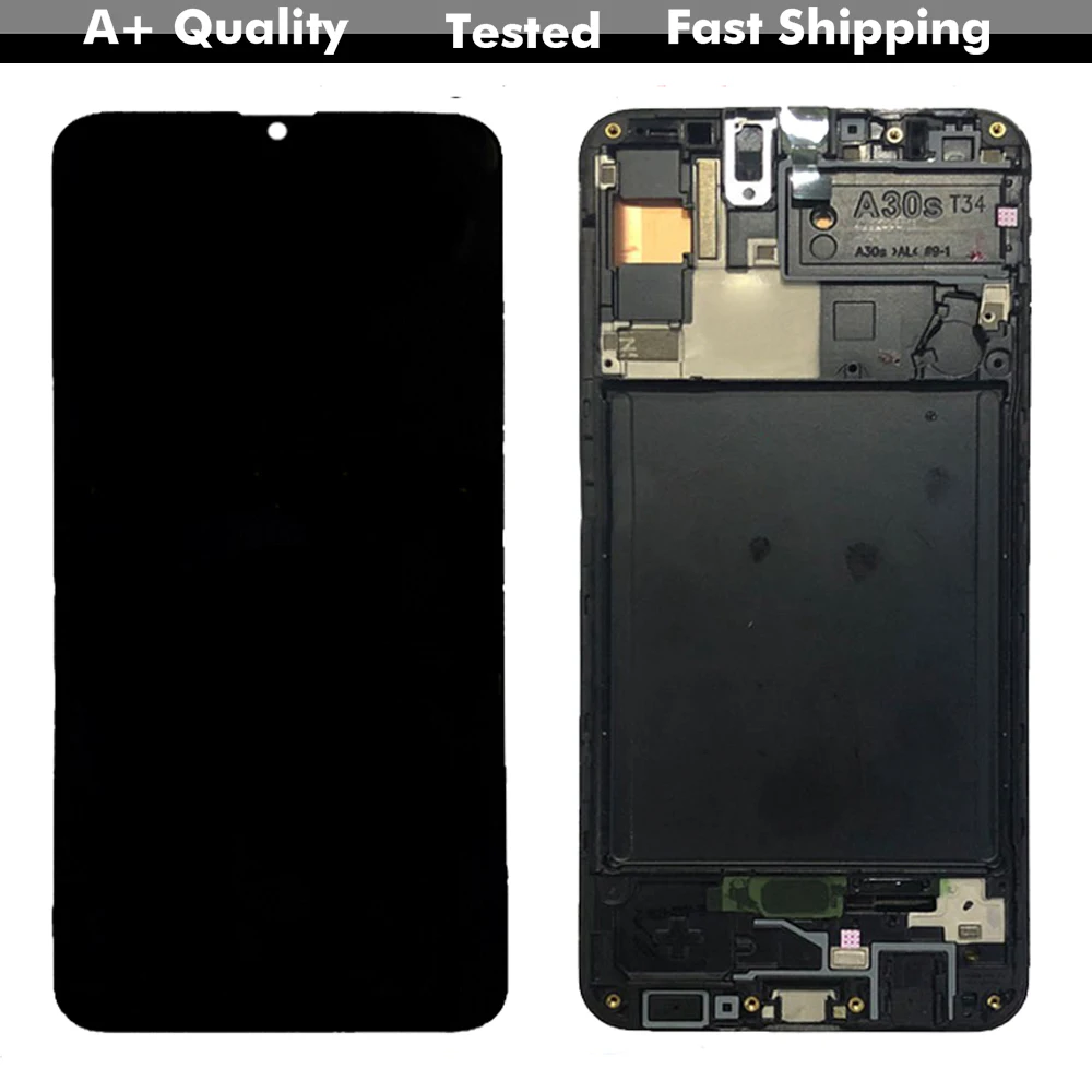 

Original For Samsung-galaxy A30s 2019 SM-A307G/DS A307FN Display Screen Digitizer Touch Panel Glass Assembly Replacement