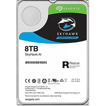 

Hard drive SEAGATE SkyHawkAI ST8000VE000, 8 TB, HDD, SATA III 3.5"
