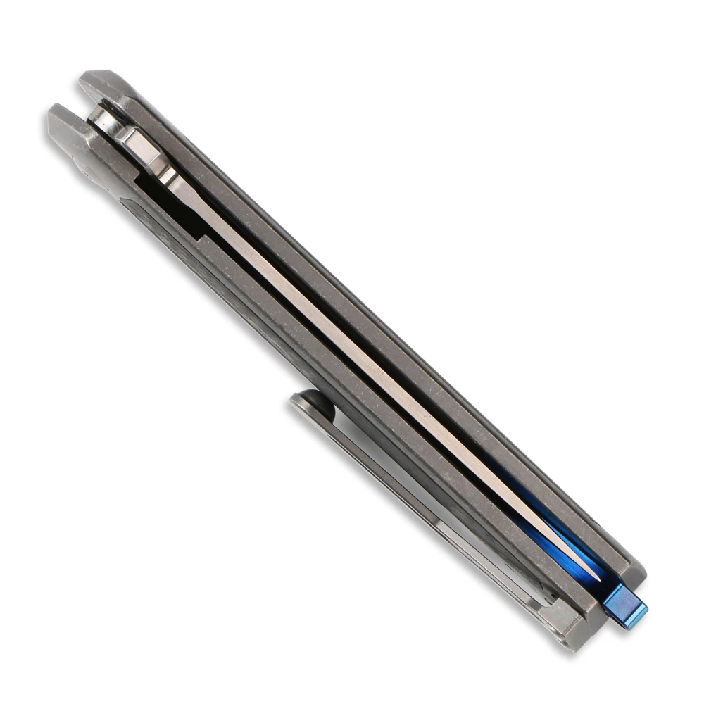 Begg Steelcraft Флиппер складной нож CF титановая ручка Открытый охотничий нож Походный инструмент альпинистский нож для фруктов
