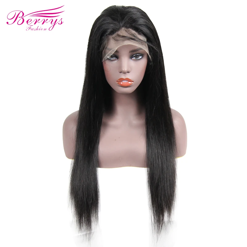 Парики с силиконовой основой прямые 5x5 закрытием кружева передние человеческие