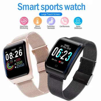 

fitness tracker Smatrwach women Tracker ladies smart health watch smartband braselet Sport wristband heart rate blood pressure