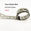1 Meter 0.15x18.5MMx23MM Pure Nickel Belt 2P Lithium Battery Spot Welder Nickel Strip Nickel Li-ion Batteries Used Spot Welding 1