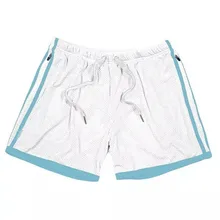 Мужские шорты для фитнеса бодибилдинга, мужские летние спортивные костюмы для тренировок, дышащая сетка, быстросохнущая Спортивная одежда для бега, пляжные шорты