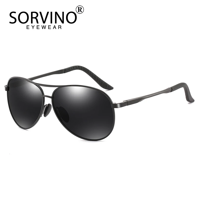 

SORVINO Photochromic Sunglasses Polarized Lens UV400 Day Night Vision Dual Eyes Protect Sun Glasses Driving Goggles for Unisex
