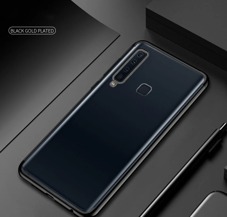 Мягкий чехол Lamorniea из ТПУ для samsung Galaxy Note 10 Plus, мягкий прозрачный чехол для samsung Note 10 Plus Note10 Pro, чехол для телефона - Цвет: Black