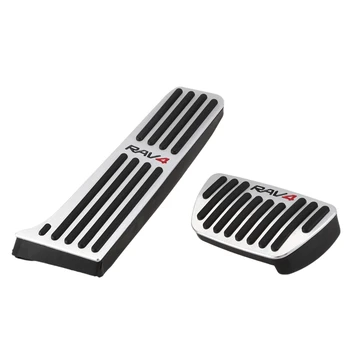 

2Pcs Non Slip Foot Pedal Brake Pad Cover Replacement for Toyota RAV4 2020