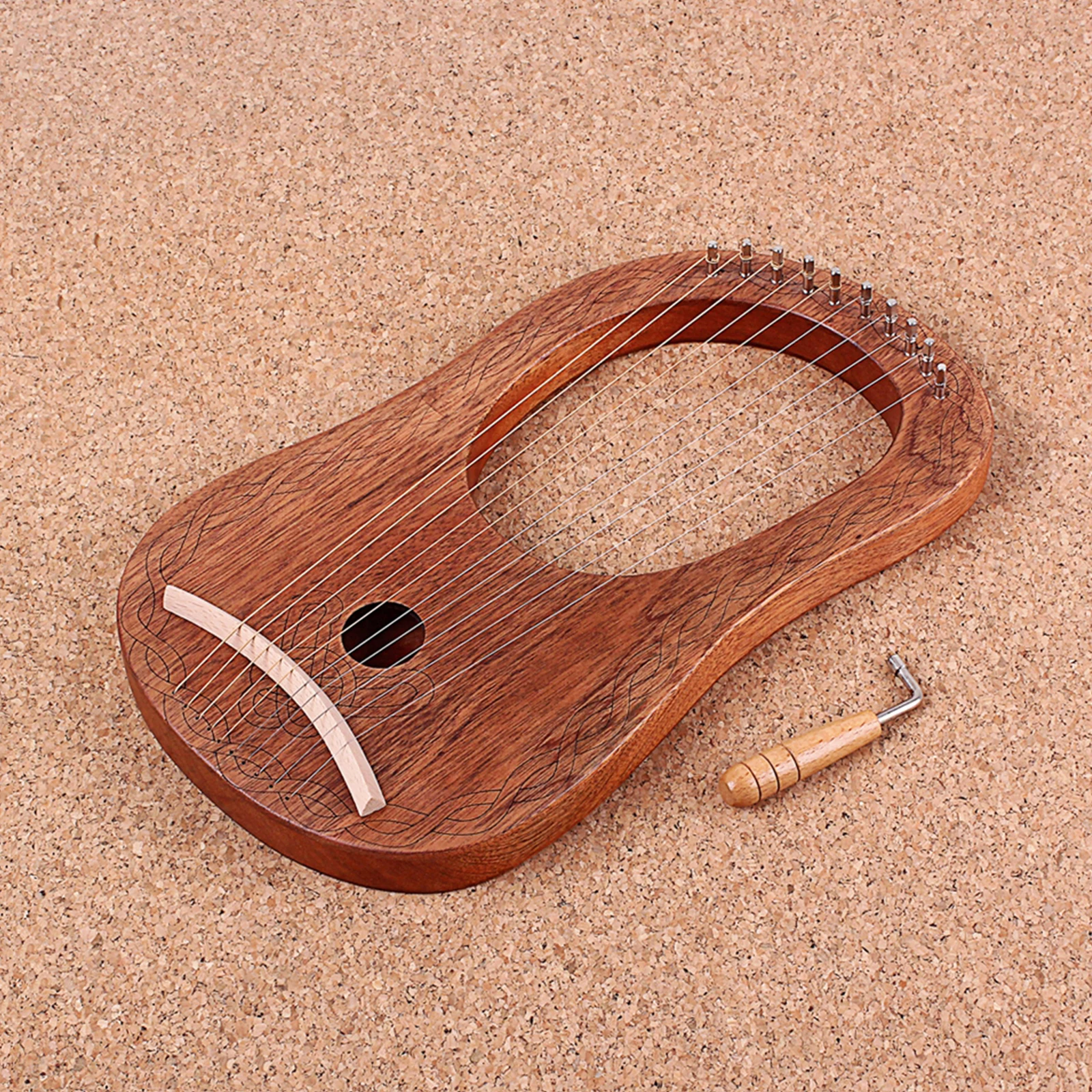 Портативный изысканный Lyre Harp и гаечный ключ новогодние подарки для детей