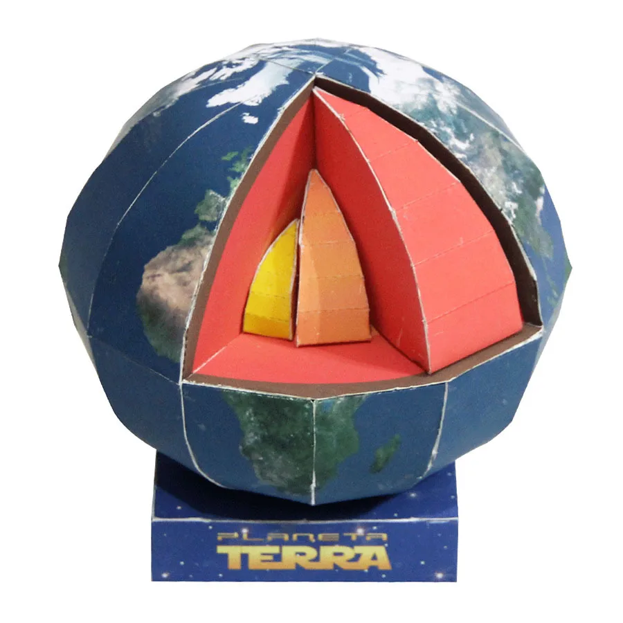 

Paper Model Structure of the Earth Natural China Science Publishing & Media Ltd.(cspm) Science And Technology Small Production H