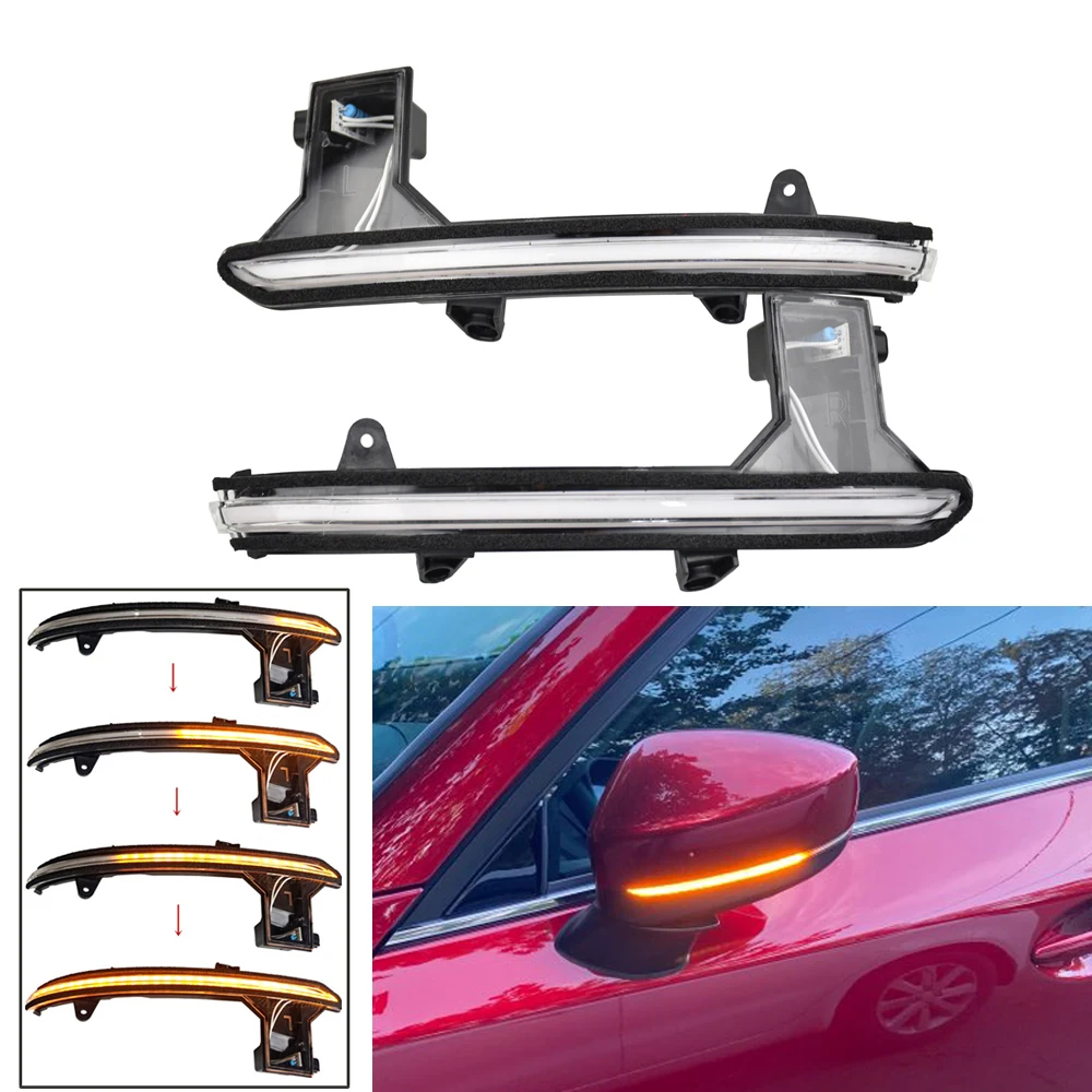 Для Mazda CX 8 5 CX5 9 CX9 2016 2017 2018 2019 светодиодный динамический поворотник