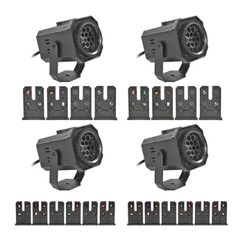 

Christmas Pattern LED Projector Colorful Rotating KTV Bar DJ Disco Stage Lamp Customizable Advertising for Wedding Bar Dance