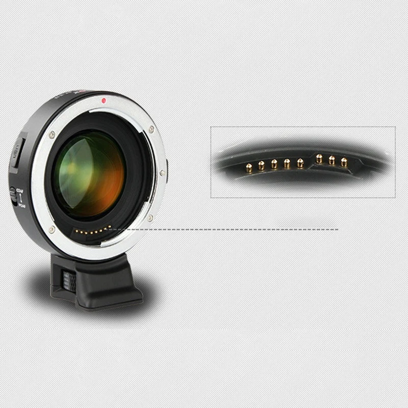 VILTROX EF-E II CD PD Автофокус редуктор Скорость усилитель объектива адаптер для Canon EOS EF объектив для камеры sony A9 A7 A7RII A7SII A6500