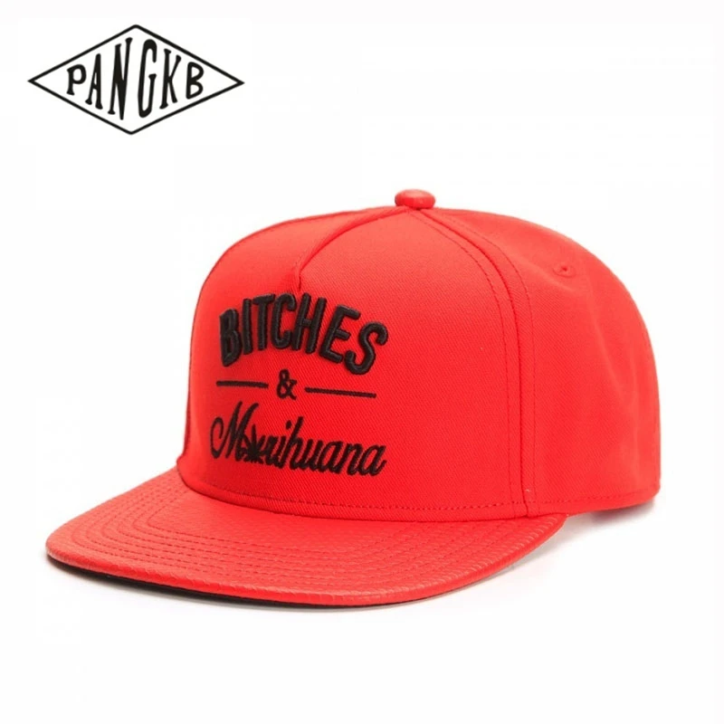 PANGKB брендовая своеобразная Кепка красная баскетбольная snapback для мужчин и женщин