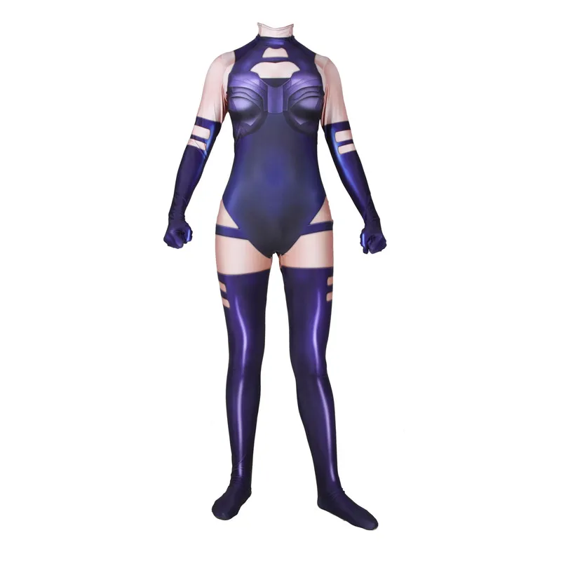 Костюм для косплея X Men Storm Jean серый костюм Kitty Pryde Psylocke супергероев Zentai комбинезон