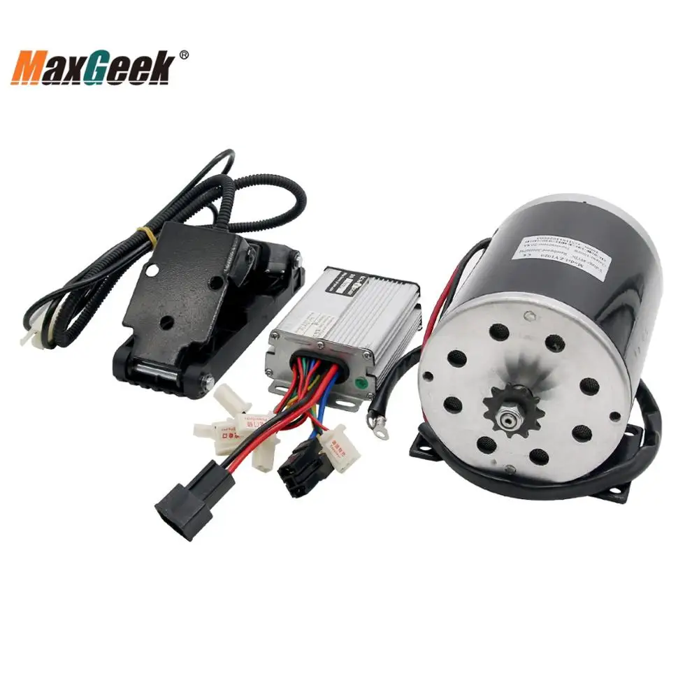 Maxgeek 48V 1000W DC Electric Motor Kit w/ Base