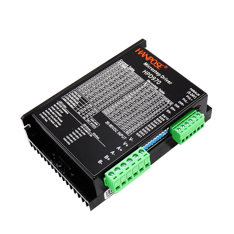 드라이버 HPD970 Nema 23 스텝퍼 모터, 2.8A DC20-90V 1 축 스텝퍼 모터, CNC 조각 액세서리, 1 개