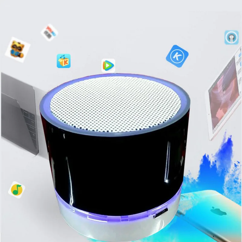 S10 мини беспроводной открытый Bluetooth динамик Поддержка U диск TF карта универсальный мобильный телефон музыка портативный динамик