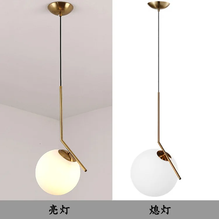 Скандинавский пост-современный минималистский гостиной столовой подвесной светильник бар творческая личность светильник в форме