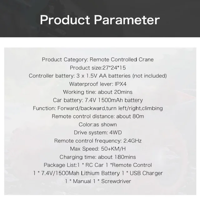 RC Car 50km/h High Speed 4WD Racing Truck Cars Crawler Big Foot Off Road Remote Control Drift Quality Toy for Kids Gift Boys 6