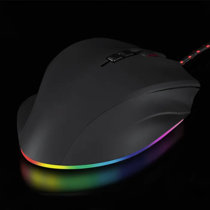Профессиональная игровая Проводная usb-мышь 5000 dpi оптическая мышь RGB с подсветкой для ПК ноутбука OUJ99