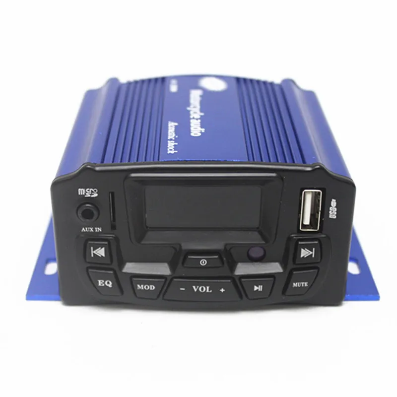 Мотоцикл противоугонные колонки USB аудио система стерео FM MP3 ATV Chopper на заказ для
