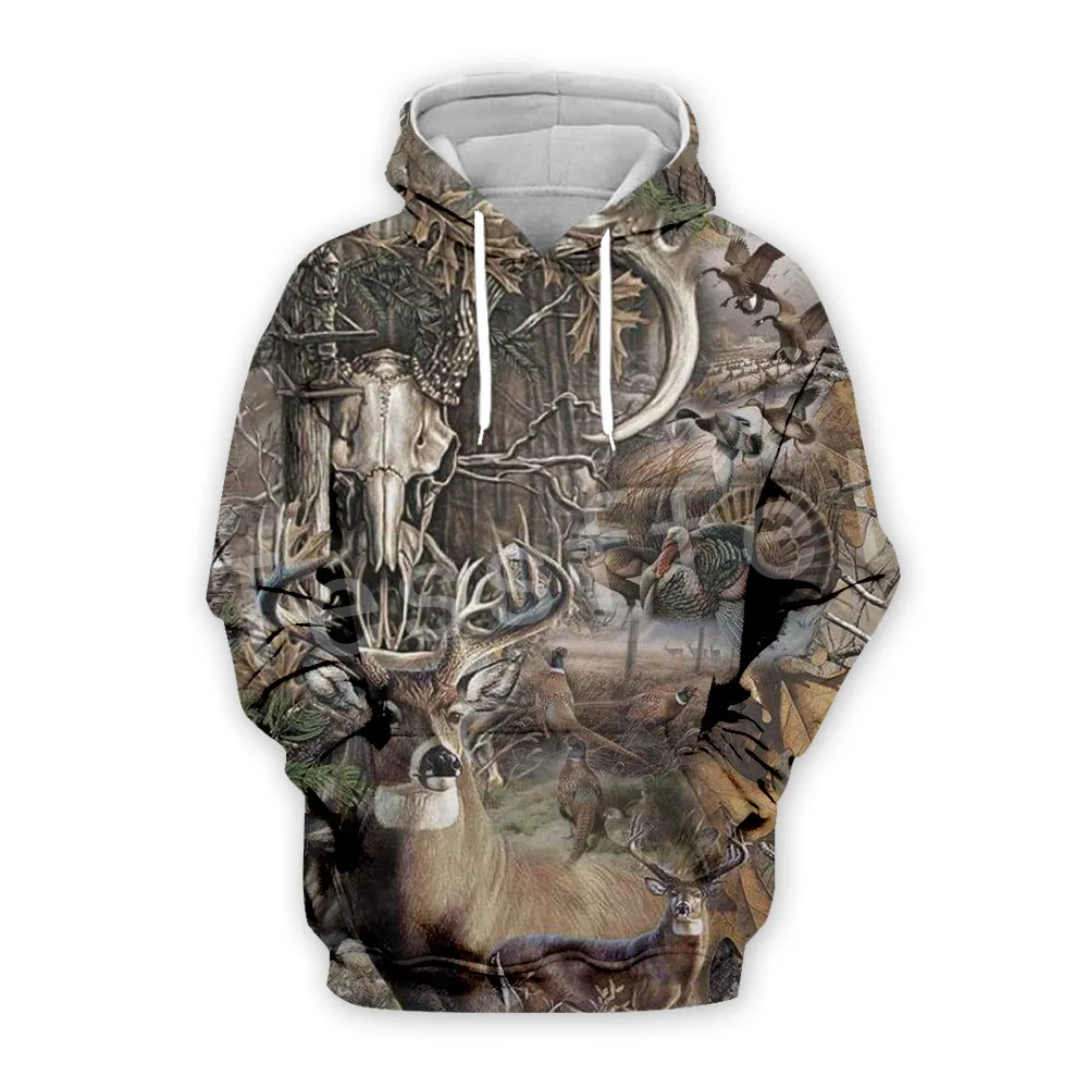  Tessffel Hunter Animal Camo Fashion Tracksuit 3D Print Hoodie/Sweatshirt/Jacket/Mens Womens colorfu
