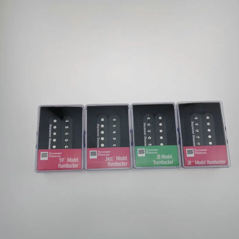 Гитарные звукосниматели SH1n 59 SH-4 JB Humbucker Pickup 4C гитарные 1 шт./черный | Спорт и