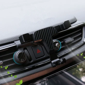 

Car Air Vent Outlet Dashboard Mobile Cell Phone Holder Reaction Clip Mount Cradle For Nissan X-trail xtrail T32/Rogue 2017-2019