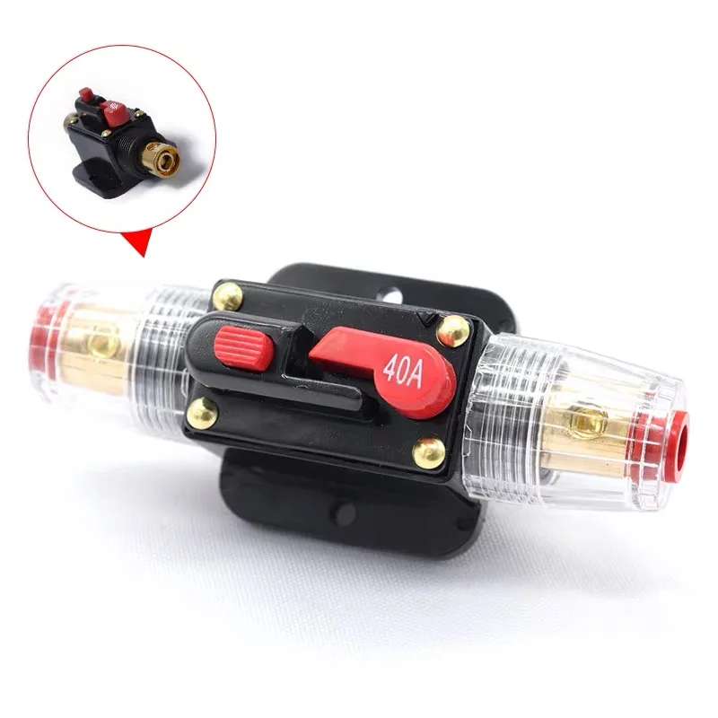 ZOOKOTO 2 Pcs 12V-24V DC Fuse Holder 20A 30A 40A 50A 60A 80A - View #2