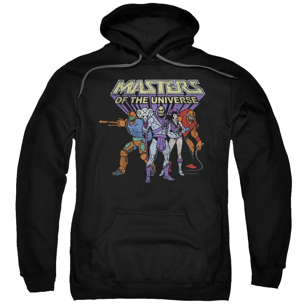 Толстовка с капюшоном для взрослых команды злодей Masters Of The Universe зимнее летнее