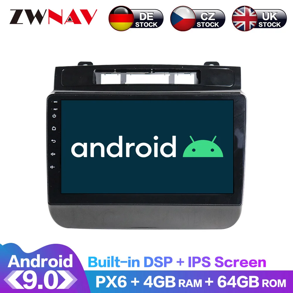 

For VW Volkswagen TOUAREG 2012- 2014 2015 Android IPS Screen PX6 DSP Car No DVD GPS Multimedia Player Head Unit Radio Navi Audio