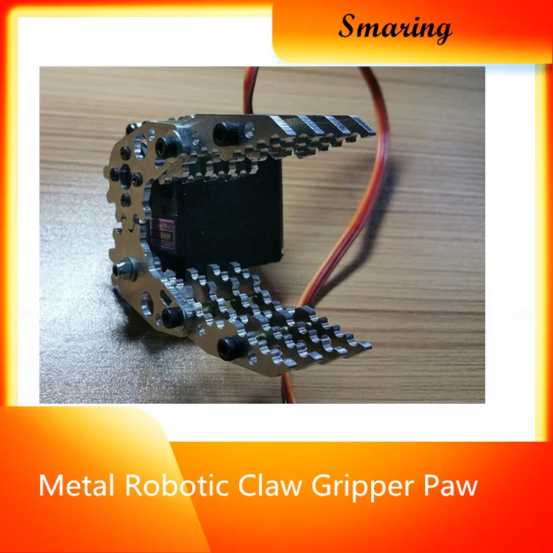 Zampa Di Pinza Per Artiglio Robotico In Metallo Per Braccio Meccanico Robot Compatibile Con Mg996R Servo Al Progetto Di Insegnamento Del Modello Robot
