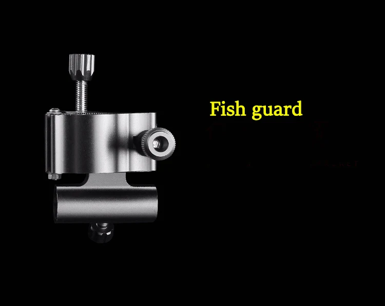 Fish cage Кронштейн для рыболовного стула из магниевого алюминиевого сплава, револьверная клетка для рыбы, приманка для рыбы, светильник, подставка, подходит для большинства рыболовных стульев - Цвет: Fish cage