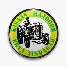 Kisaan Majdoor Ekta Zindabad Ii Punjab Soft Button Pin Funny Clothes Metal  Decor Hat Brooch Cartoon Women Fashion Cute - Pins & Badges - AliExpress
