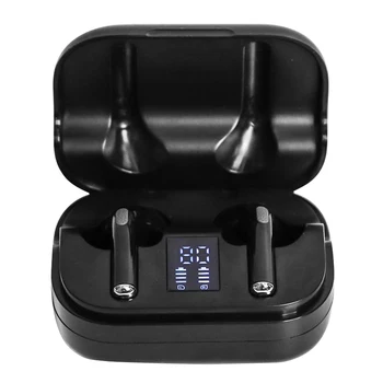 

Handsfree ABS HiFi Stereo LED Battery Display Waterproof Wireless Earbuds Portable With Charging Case Universal Noise Reduce
